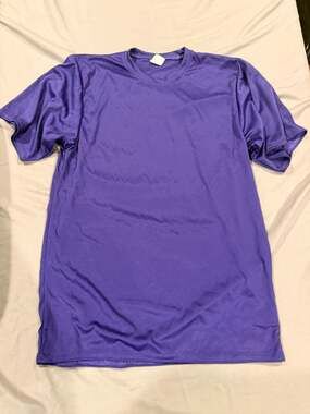 C2 Sport Performance T-Shirt Youth L Purple